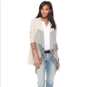BB Dakota Fringe Wool Jacket